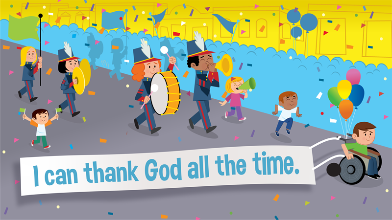 Parade of Thanks | David Praises God